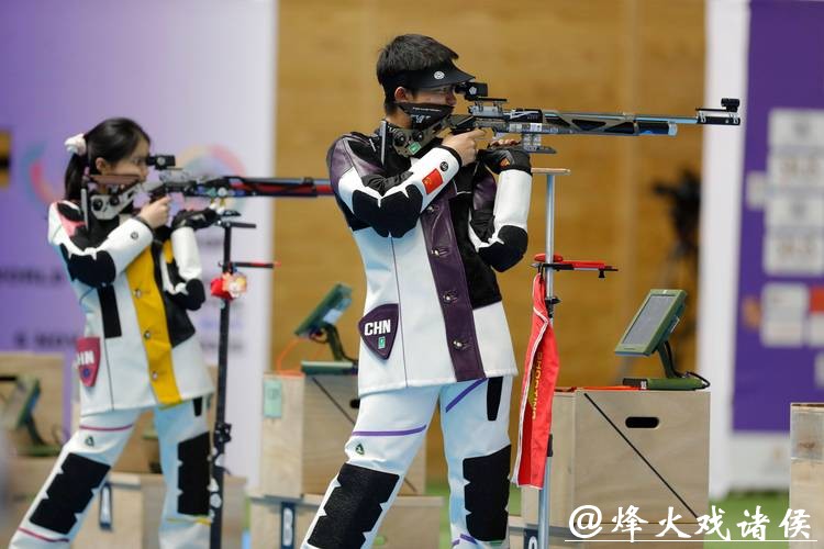 成都大运会｜射击——男子10米气步枪团体：中国队获得亚军